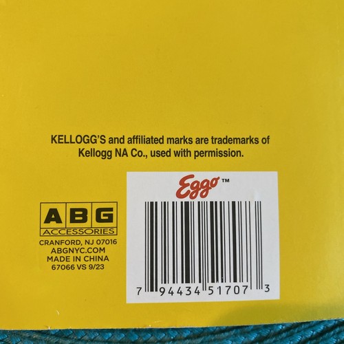 ERASER Kelloggs EGGO Waffles Homestyle Box JUMBO Eraser School Supply Education - Picture 3 of 7
