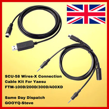 SCU-58 Wires-X Connection Cable Yaesu FTM-100D FTM-200D FTM-300D FTM-400 FTM-500