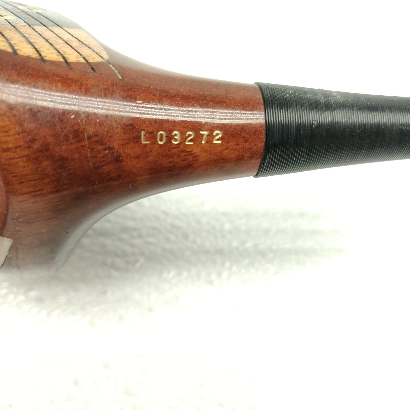 Vintage Persimmon Golf Club Driver Hiro Honma Titanium Boron Shaft 1