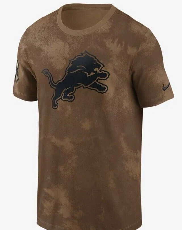 2023 Detroit Lions Nike Salute To Service Sideline T Shirt Medium