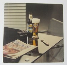 Buckler Beer Lenticular 3-D Picture 11 by 11 inches Great 3-D!