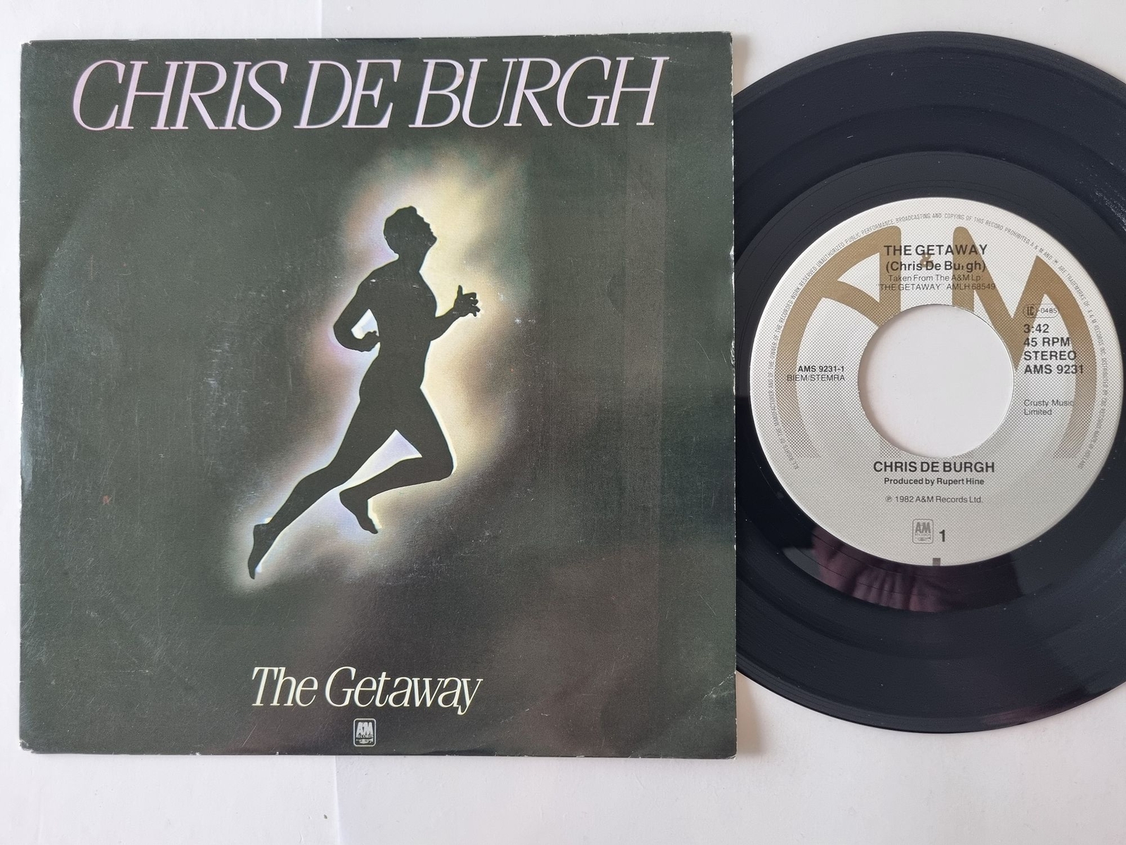 Chris de Burgh - The Getaway 7'' Vinyl Holland