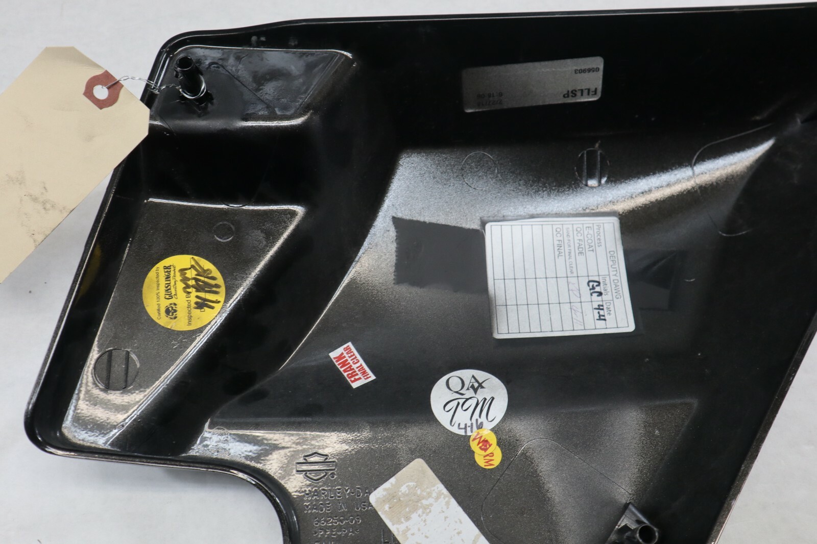 OEM Harley Davidson LEFT Side Cover Metallic Gray 66250-09