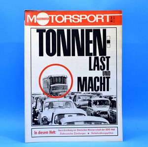 DDR Illustrierter Motorsport IMS 5 1968 Ford 20 M TS Zschopau Zündung LKW Q