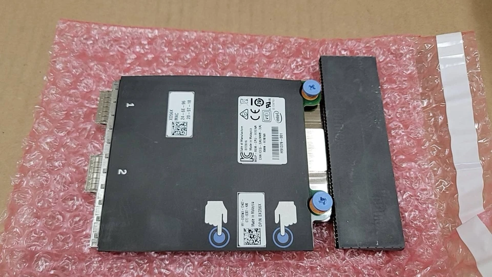 Intel XL710-QDA2 двойной порт 40GbE сети адаптировать QSFP XD56X-XL710-QDA2 0XD56X - Изображение 2 из 3