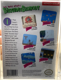 Bugs Bunny Birthday Blowout Nintendo NES New 1990 Sealed WATA 9.8 Looney Tunes