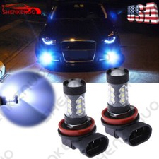 Ice Blue 8000k Cob Led Fog Light Conversion Kit For Honda Accord Civic 06-2018