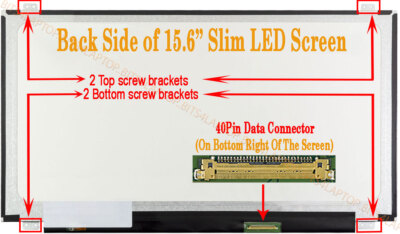 15,6'' Fujitsu Lifebook AH532 kompatibler Laptop Slim LED LCD HD Bildschirm