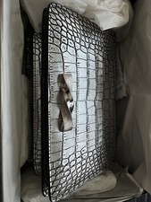 NWT giuseppe zanotti Silver  bag