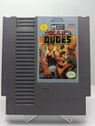 Bad Dudes original Nintendo NES game only cleaned Tested & Working