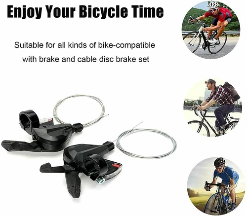 2x Fahrrad Schalthebel Altus SL-M 310 für Shimano 3x8-fach 24Gang Schaltung DE - Bild 7 von 11