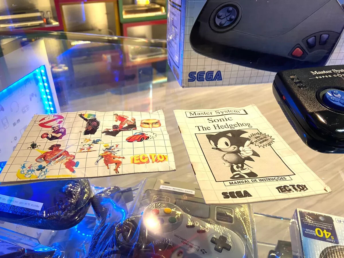 TECTOY SEGA MASTER SYSTEM SUPER COMPACT BRAZIL COMPACT IN TECTOY SEGA MASTER SYSTEM SUPER COMPACT BRAZIL COMPACT IN