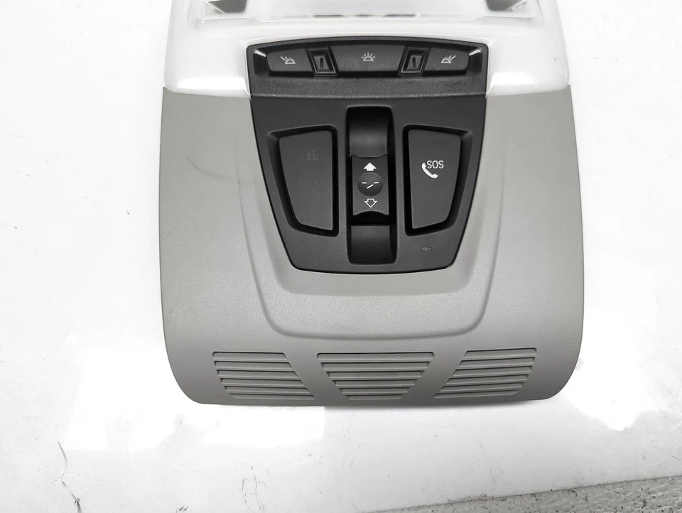 2012-2015 Bmw 335I Front Roof Map Dome Light Lamp Console - Grey 61319321472 - Image 2 of 4