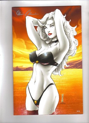 LADY DEATH: ECHOES #1 - PHOENIX CON 2018 INSTANT VIRGIN ART EDITION, 9.8+, #9/25