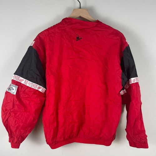 Vtg. RED WINGS Mighty Mac NHL (Youth Large 16-18) Windbreaker Zip Up Jacket EUC - Picture 5 of 6