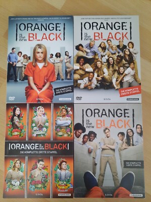 Staffel 1-4 ''Orange is the New Black'', Netflix-Serie, 4 DVD-Boxen, sehr gut
