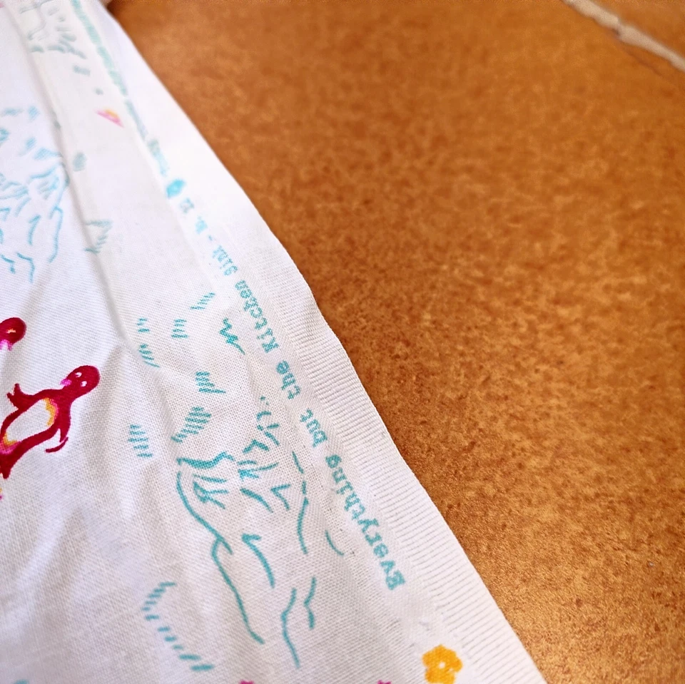 Everything But The Kitchen Sink  Cotton Fabric RJR Frosty Friends By the Yard  - Image 2 of 2