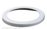 VOLVO 142 144 145 FRONT INNER WHEEL SEAL RETAINER RING 59MM OD NEW - Picture 1 of 1