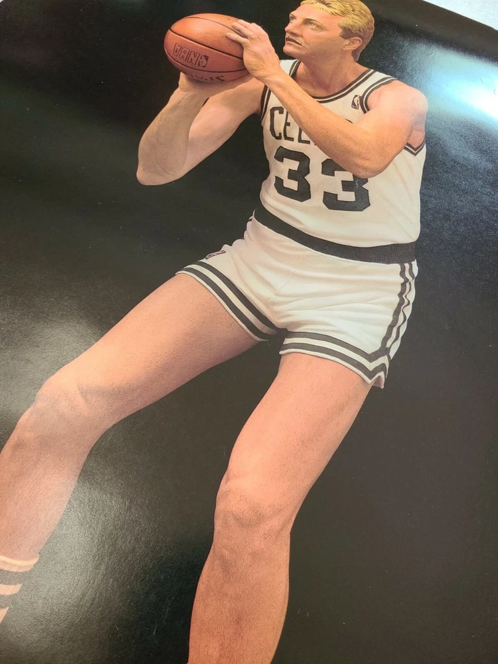 LITOGRAFÍA DE COLECCIÓN LARRY BIRD 20X28 FIRMADA POR EL ARTISTA ARMAND LA MONTAGNE Foto 4 de 4