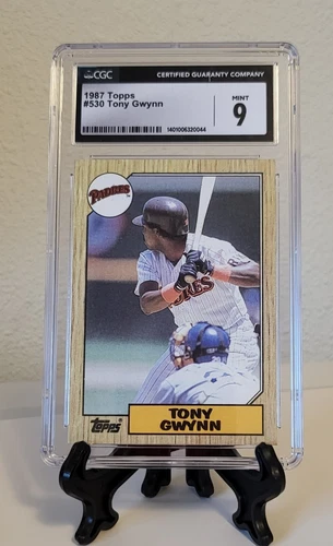 1987 Topps Tony Gwynn CGC 9