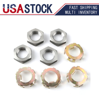 Axle Hub Nut Camotokiit New Trailer Wheel Spindle Nut