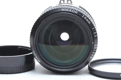 ニコン Nikon Ai NIKKOR 28mm F/3.5 Nikon Ai Nikkor 28mm f/3.5 Wide Angle MF Lens | eBay