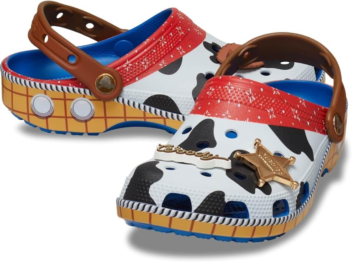 NWT! Crocs Disney Pixar Toy Story Classic‎ Clogs, Grey,SIZE-7 US Men Disney Pixar Toy Story Toddler Boys Buzz and Woody Clogs  main image 4