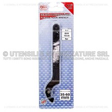 R&G PINZA CHIAVE A SETTORE per BORCHIE GHIERE con DENTE FLESSIBILE TESTA SNODATA