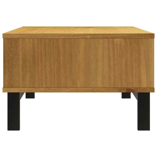 Coffee Table FLAM 100x50x32.5 cm Solid Wood Pine vidaXL - Picture 6 of 9