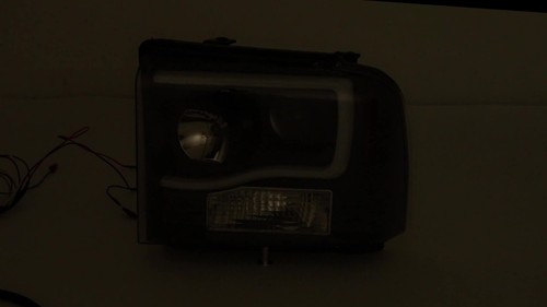 LED DRL Headlights Projector Fit For 05-07 Ford F250 F350 F450 F550 Super Duty - Video 1 of 1