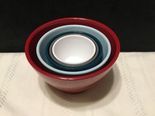 Rachael Ray Melamine Set of 5 Measuring Cup Nesting Bowls NEW! (HH88)