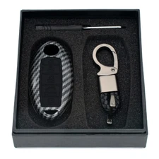 5Buttons Key Case for Nissan Altima Maxima Carbon Fiber Remote Key Fob Cover