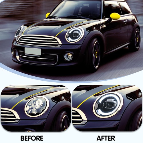 VLAND Headlights Fit 2007-2013 BMW Mini Cooper R55 R56 R57 R58 R59 W/Startup DRL - Picture 3 of 9