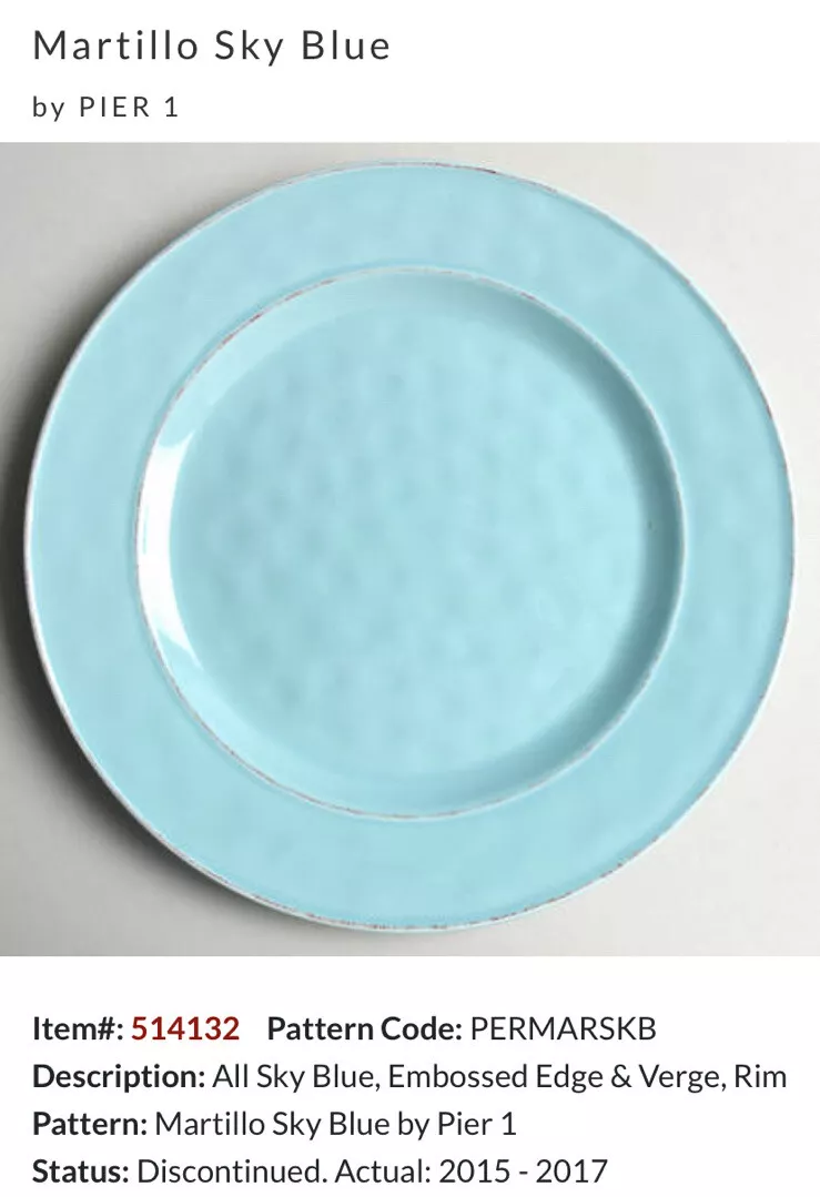 Plates pier one cheap