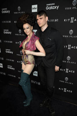 Susanne Bartsch at the 2015 Harper's BAZAAR ICONS Event at The Pla - Old Photo
