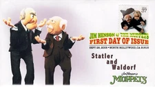 A0-3944e-1, 2005, Jim Henson Muppets, FDC, DCP, SC 3944e, Add on Cachet, Statler