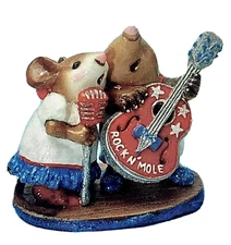 Wee Forest Folk STAND BY YOUR MOLE Limited Edition GIRL MOUSE SINGING MMO-1 NEW
