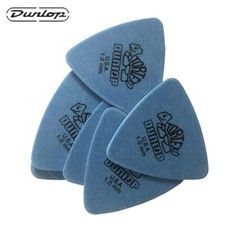6-PACK Dunlop Tortex Triangle Shape 1.0mm Guitar Picks Blue 431P1.0