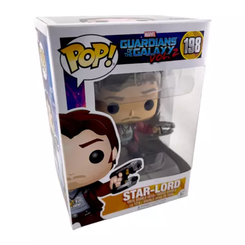Funko Pop! Marvel Guardianes de la Galaxia Vol. 2 198 Star-Lord Peter Quill