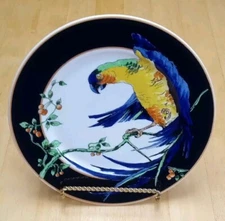 Very RARE 1929 O.P.CO. Syracuse China J-5 Old Ivory Birds Plate #6