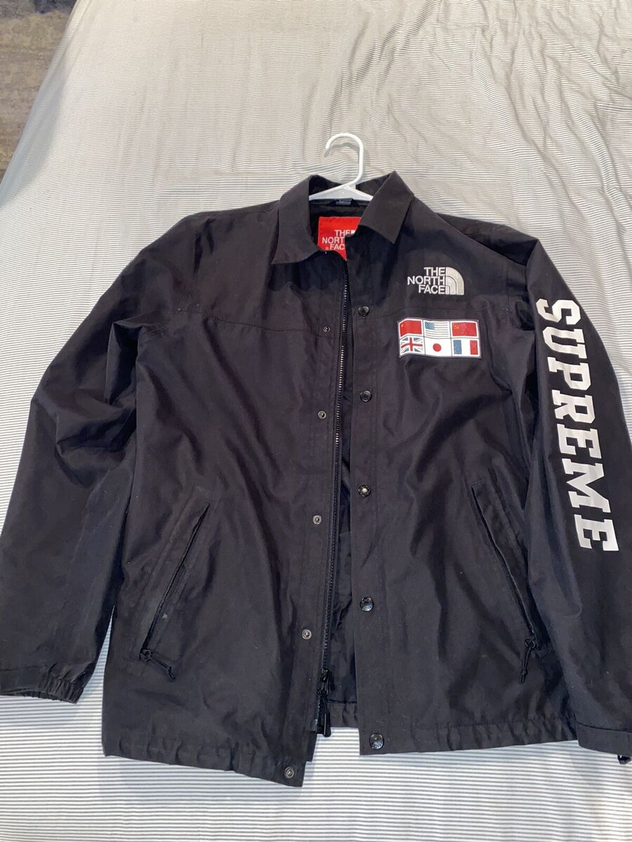 Supreme x North Face Expedition Coaches Jacket Size Medium 2014