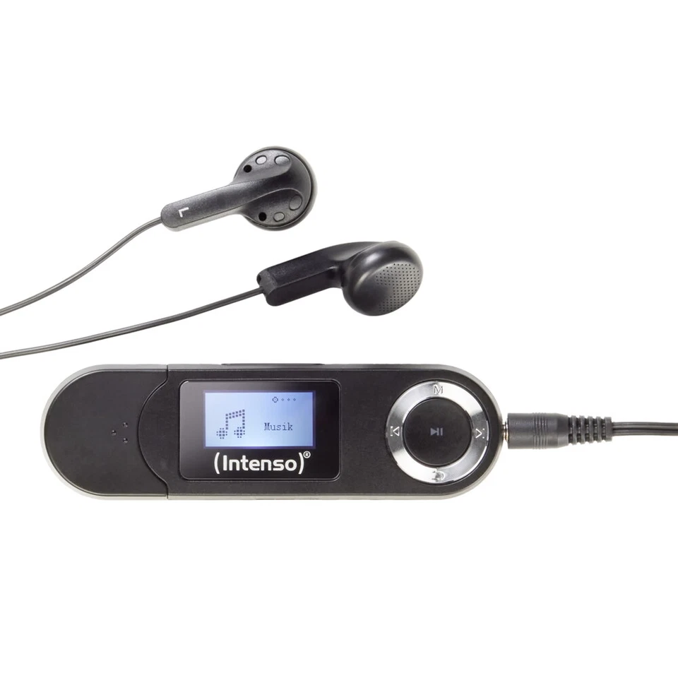 Intenso MP3 Player Music Walker 16GB Display Batteriebetrieb schwarz - Bild 4 von 4