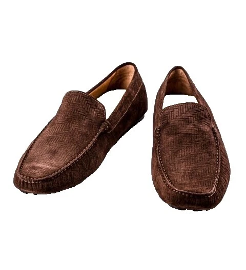 Zapatos de vestir Herringbone Suede para hombres