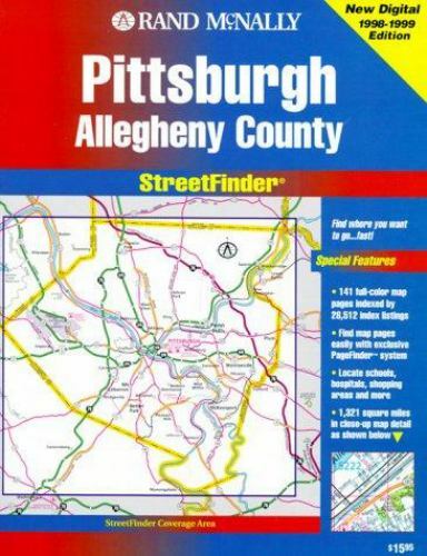 Rand McNally Pittsburgh/Allegheny Co Streetfinder (Rand McNa