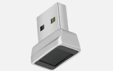 USB Fingerprint Reader Security Biometric Finger Dongle for Windows Hello/10/11