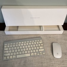 Apple A1314 Wireless Keyboard MC184LL/A Bluetooth Magic Mouse A1657