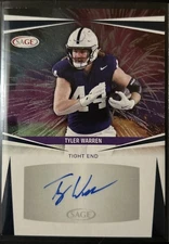 2025 Sage Tyler Warren RC Silver Auto