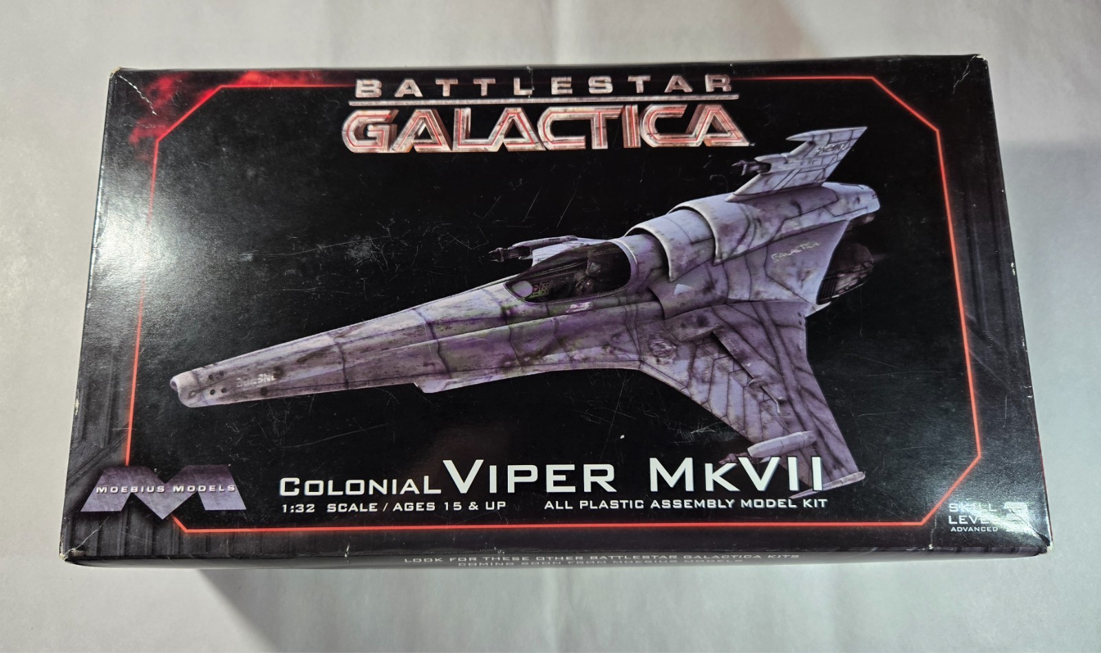 1/32 MOEBIUS BATTLESTAR GALACTICA VIPER MK 7!