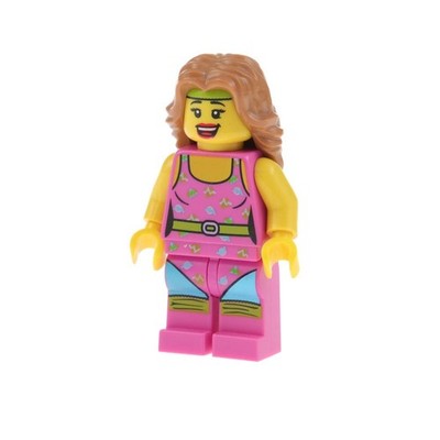 1x Lego Minifiguren Serie 5 Fitness Trainerin 8805 973pb0941c01 col074
