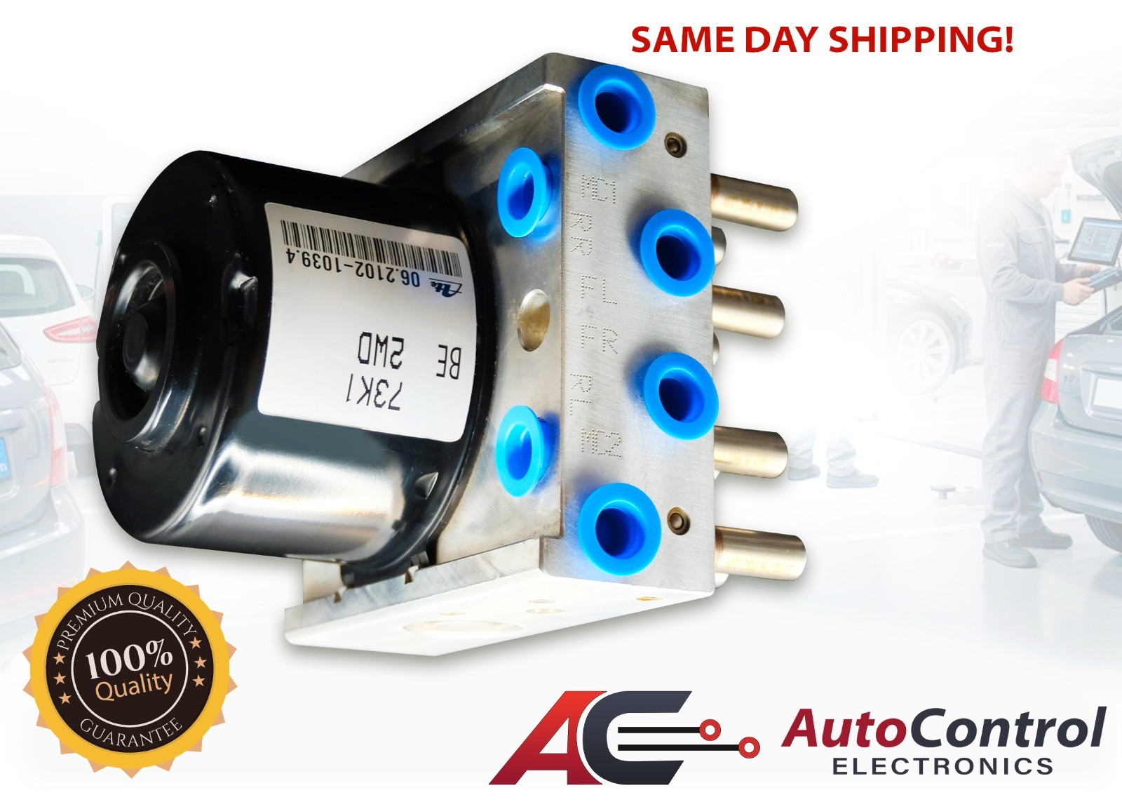 Bloc Hydraulique ABS ATE 73K1 BE 2WD 06.2102-1039.4 Pour Suzuki Swift